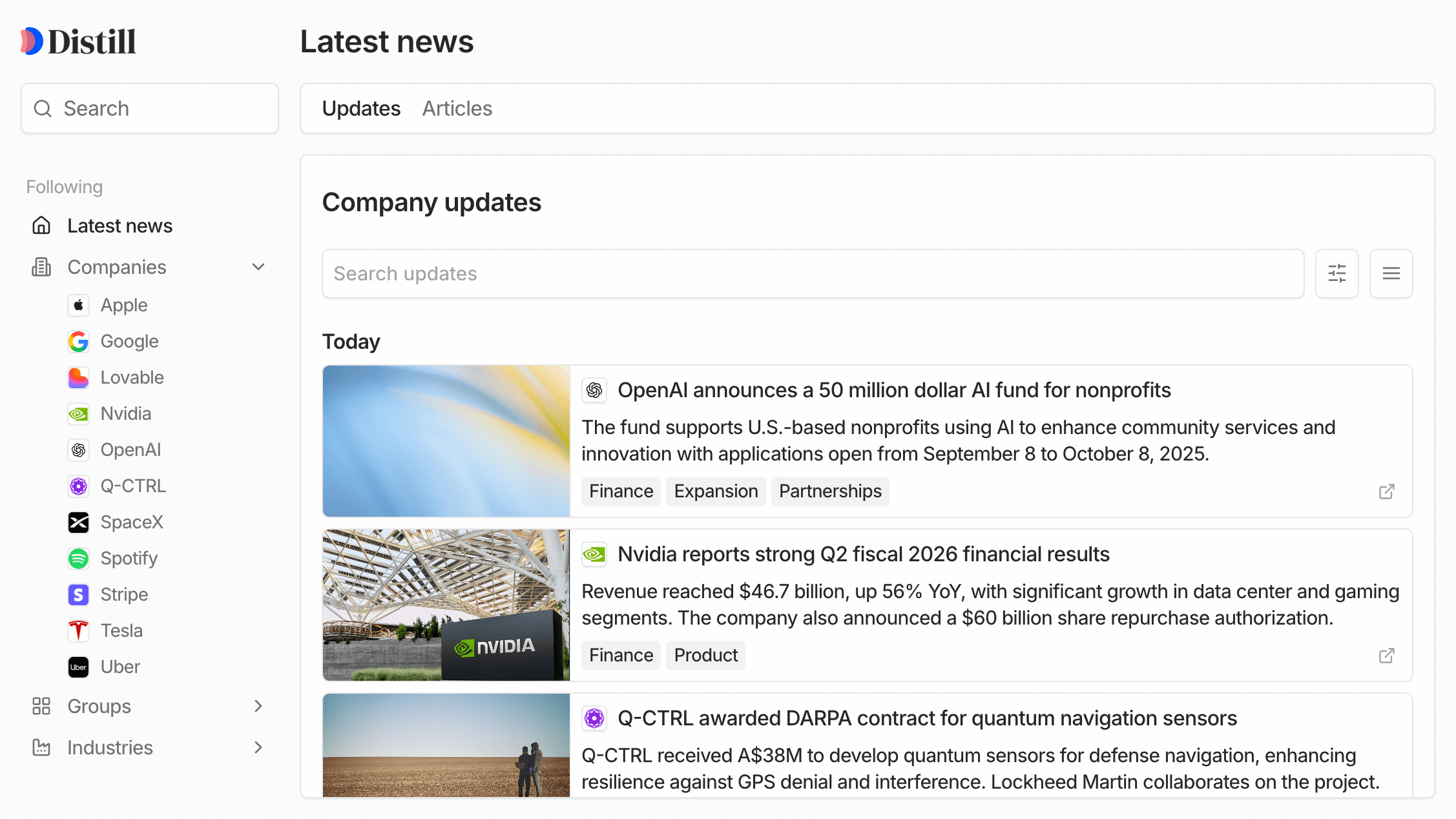 Product screenshot