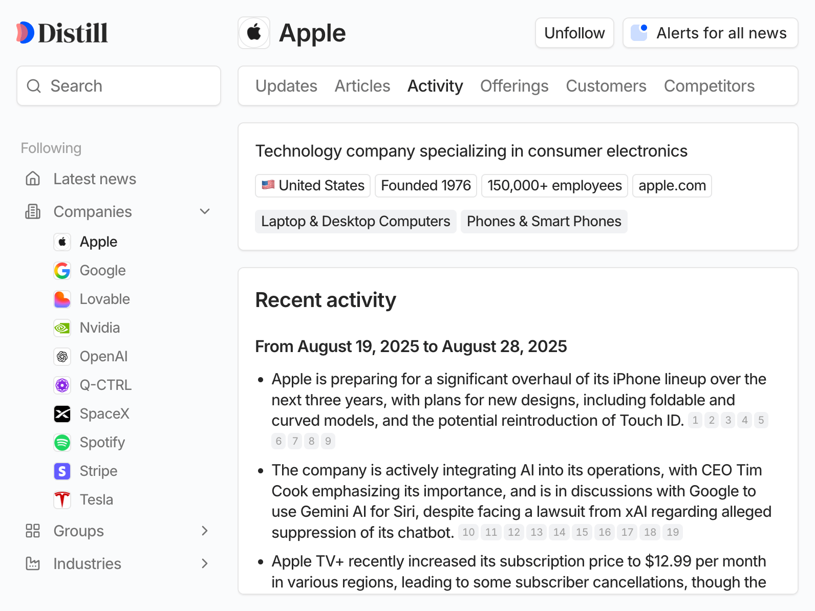 Product screenshot